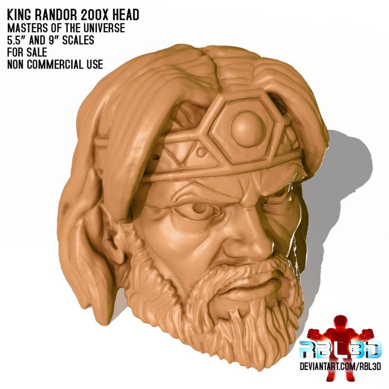 Randor 200X Head (Motu Compatible)