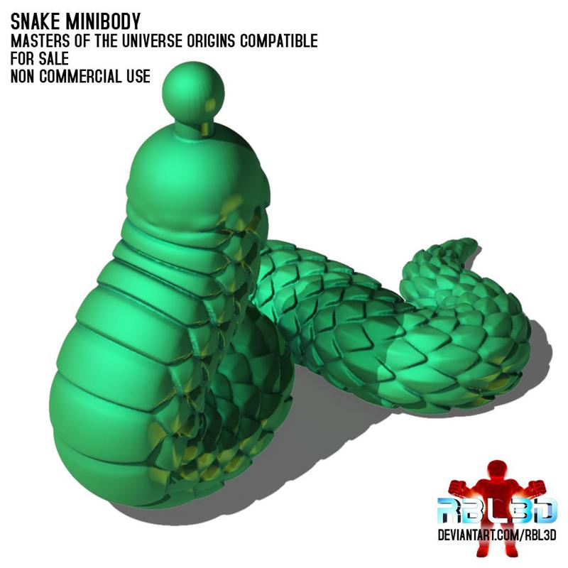 Snake minibody (Motu origins compatible)