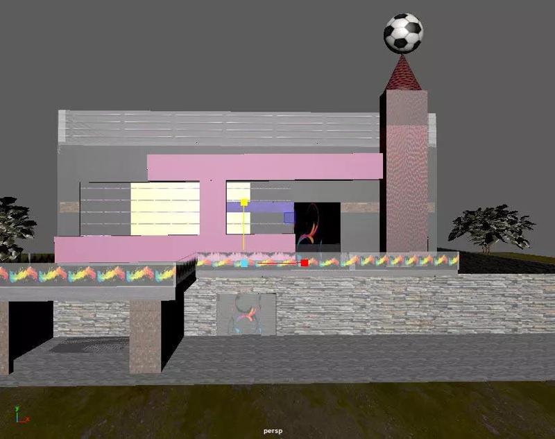 luxury house full 3D model