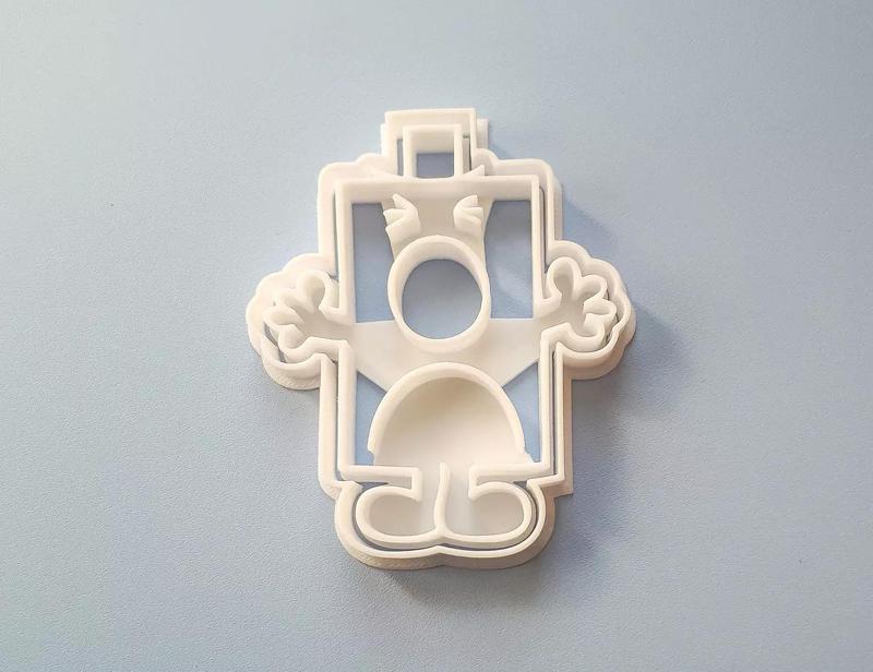 Mr Grumpy Cookie Cutter