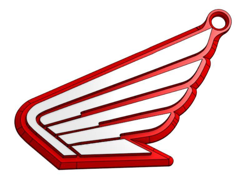 CB NEW TWISTER KEYCHAIN