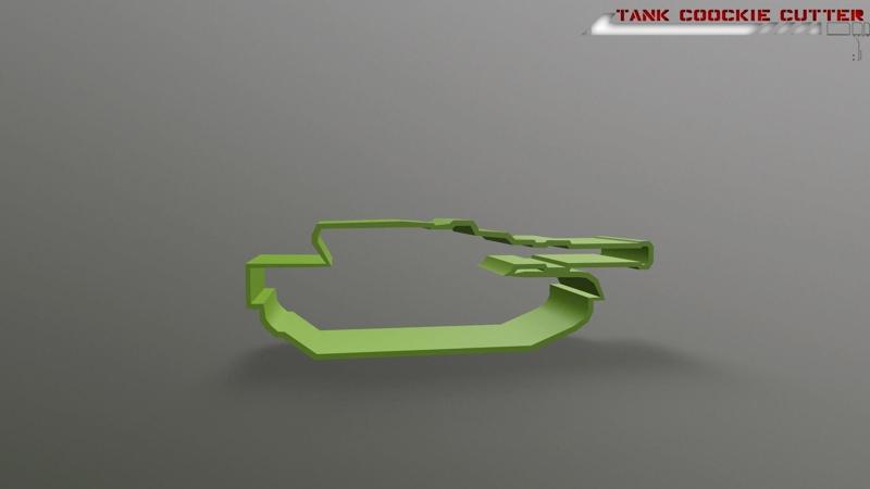 Tank Coockie Cutter