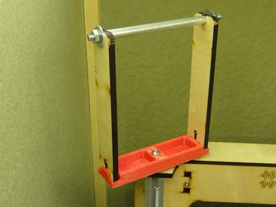 3DPlastX spool holder upgrade for Makerfarm i3v