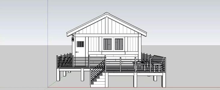 WOODEN HUT