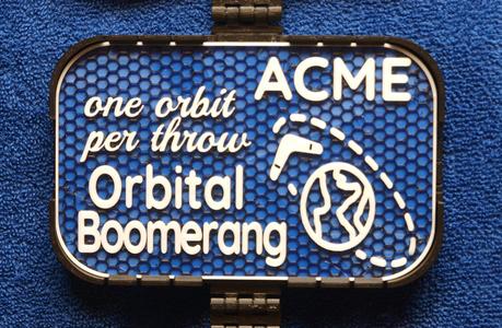 ACME Orbital Boomerang sign