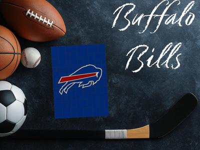Buffalo Bills Stained Glass