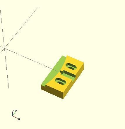 Big print bed mount for 2020 Aluminium extrusion