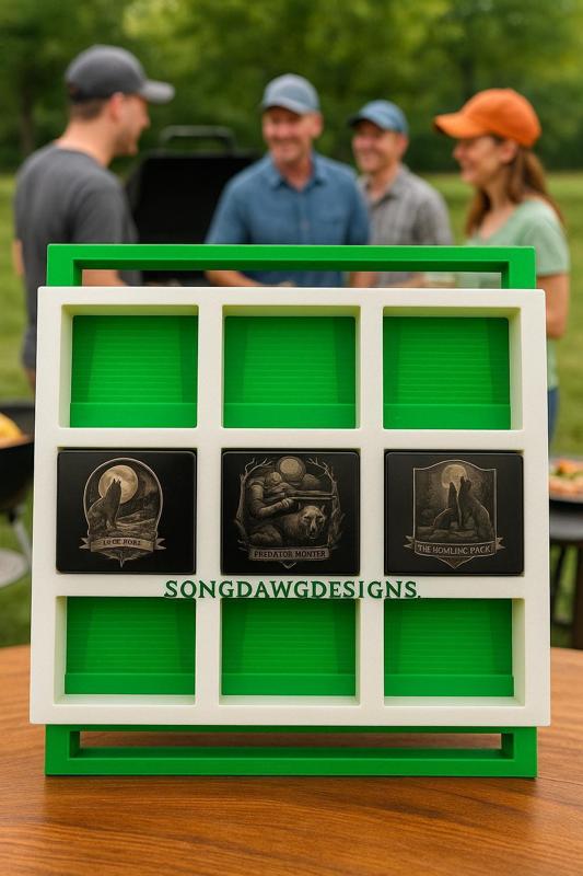 Hat Clip Laser Engraving Jig – Fiber & CO₂ Alignment Fixture for xTool, OMTech, Glowforge, Epilog