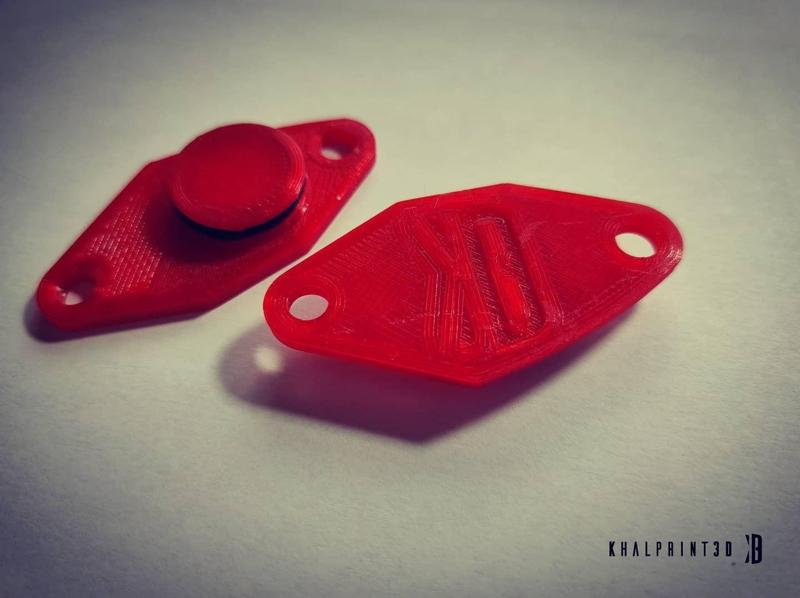 Oil pump cover Minarelli AM6 2-stroke engine - 3D printed spare part