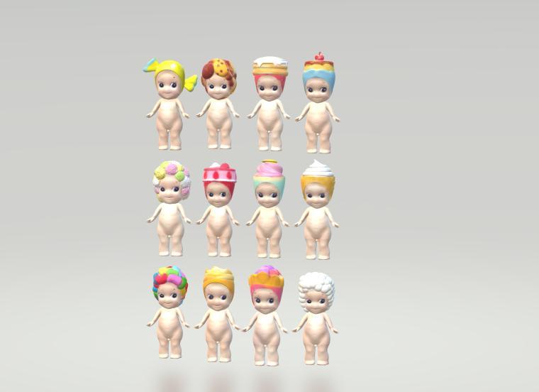 12 Sonny Angel Sweets