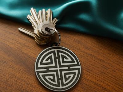 keychain fortune and prosperity