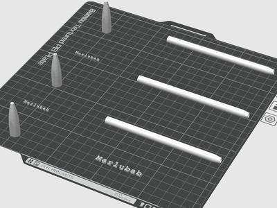 Bic (no ink) 3pcs with cap.