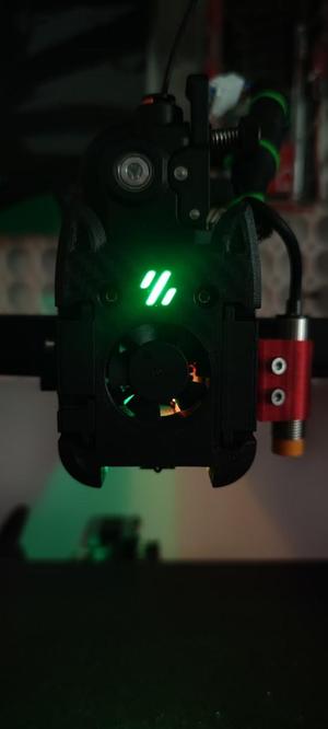 Dragon Burner Sequin Mounts for FYSETC RGB Sequins