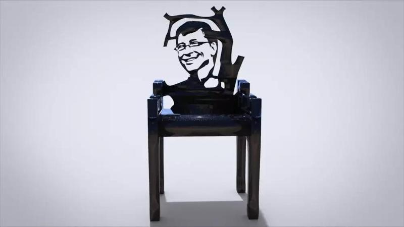 Unique Chair Ornament with with Champion Ornament motif