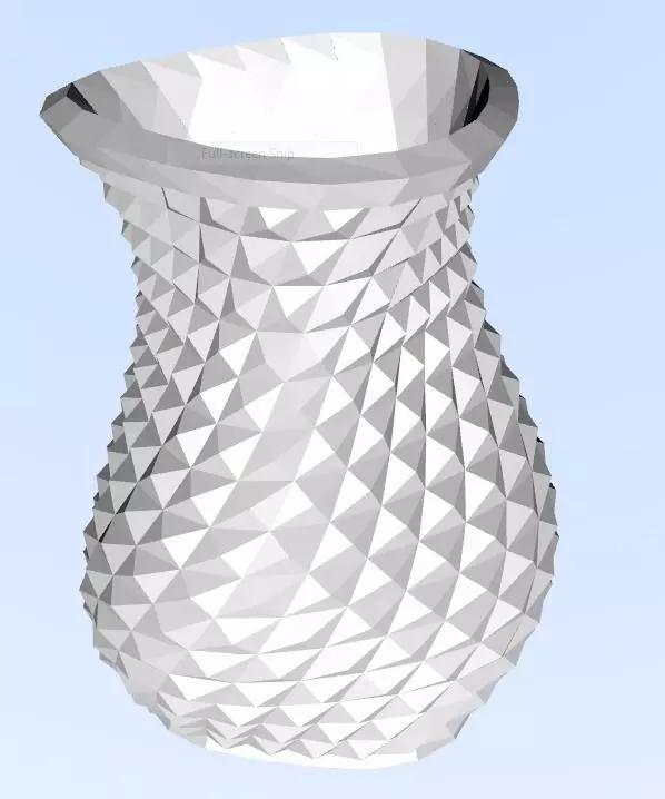 vases vase made from polygons