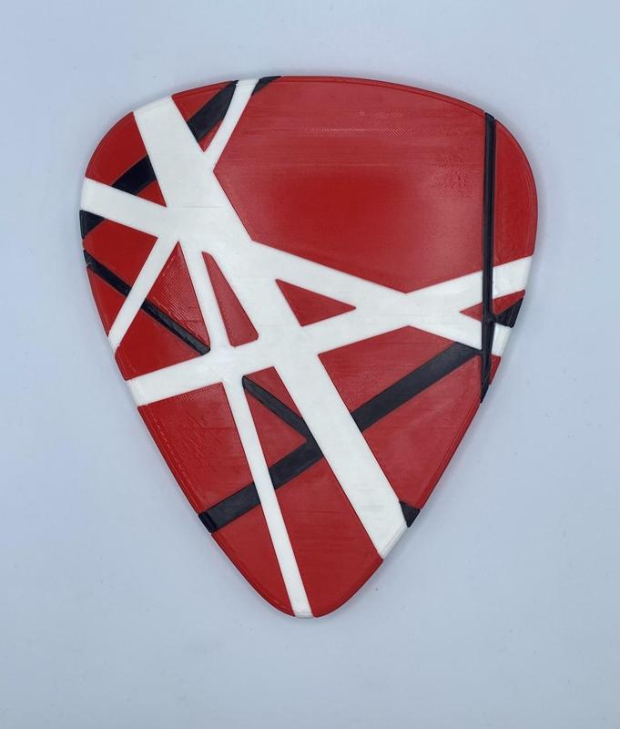 Eddie Van Halen Guitar Pick (Multi Material & Single Color)