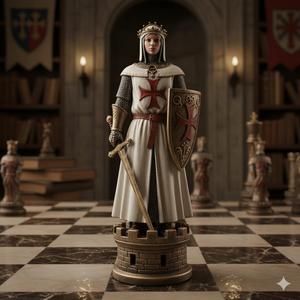 Templar Order Chess Queen
