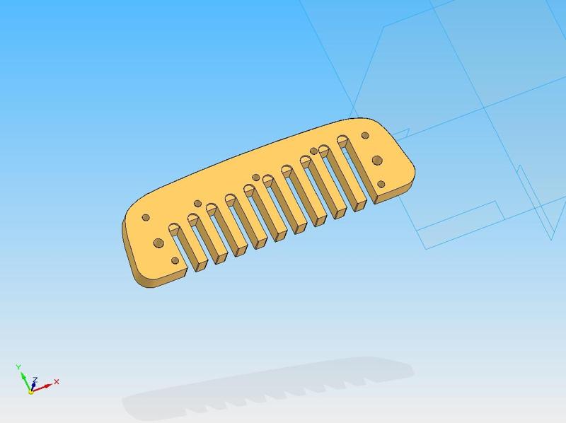 Golden Melody Comb (Hohner)