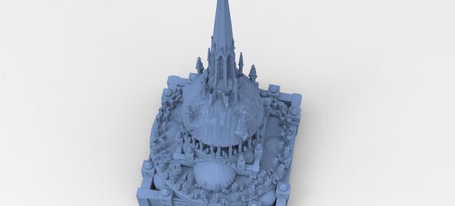 Desert Persian Fortress Tower 2