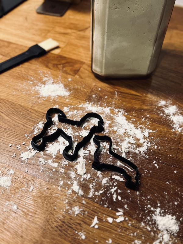 Cookie Cutter Poodle and Dachshund