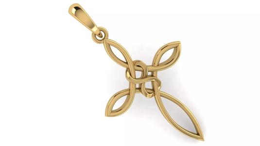 CROSS PENDANT CR166