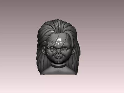 Chucky Face Pendant