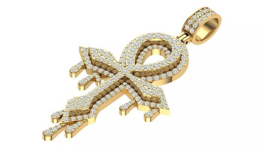 cross hiphop pendant
