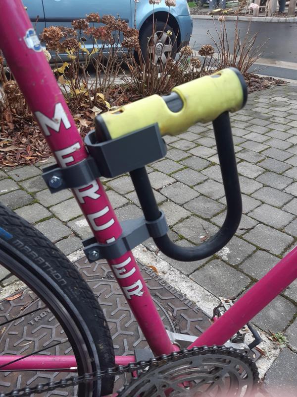bike lock ABUS holder - bike lock ABUS holder