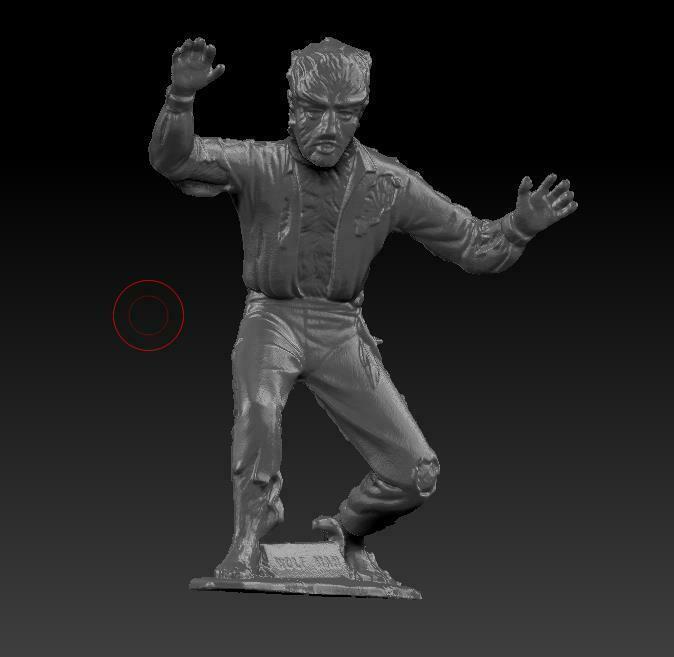 PLASTIMARX MANWOLF VINTAGE TOY