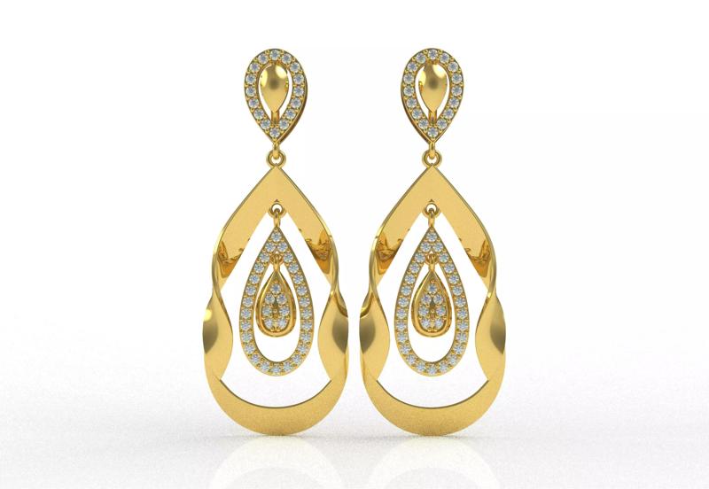 Diamond Pendant Set 48