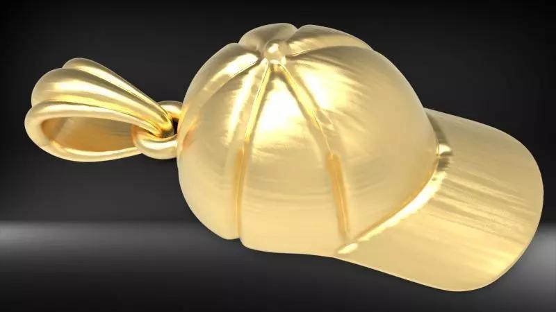 Baseball Cap Hat  Pendant