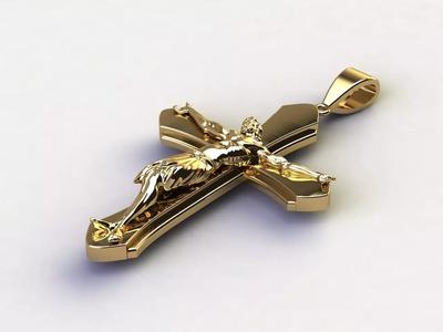 Cross Jesus Christ Pendant Cad P5