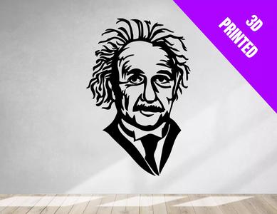 ALBERT EINSTEIN WALL SCULPTURE - 2D ART - 3D PRINT