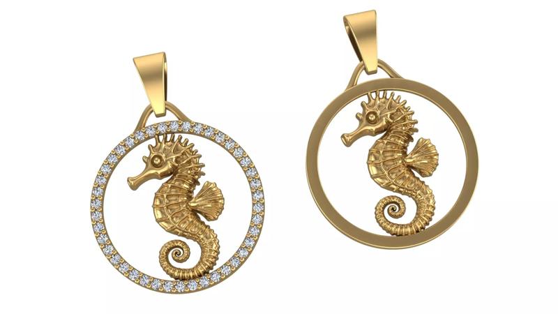 Sea Horse Pendant