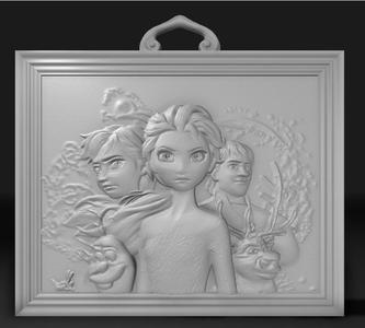 Anna and Elsa From Frozen