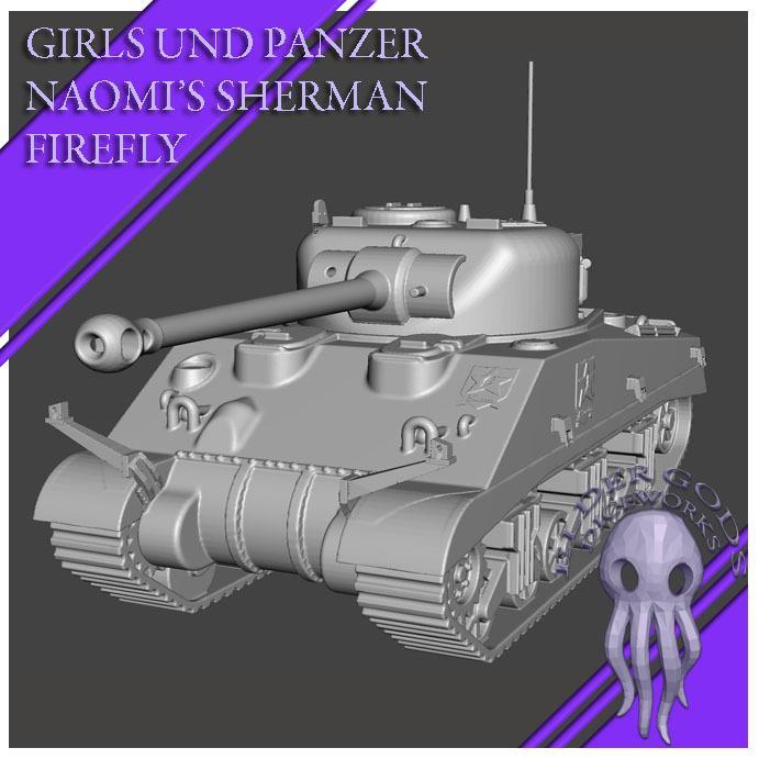 Girls und Panzer Naomi's (Saunders) Firefly