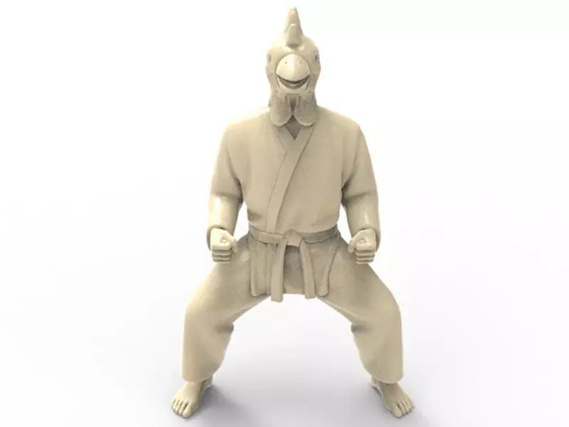 Chicken Kiba Dachi Stance