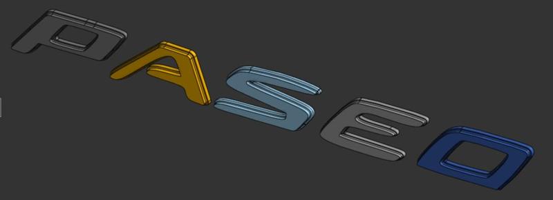 Toyota Paseo Badge (EL54 1995-1997)