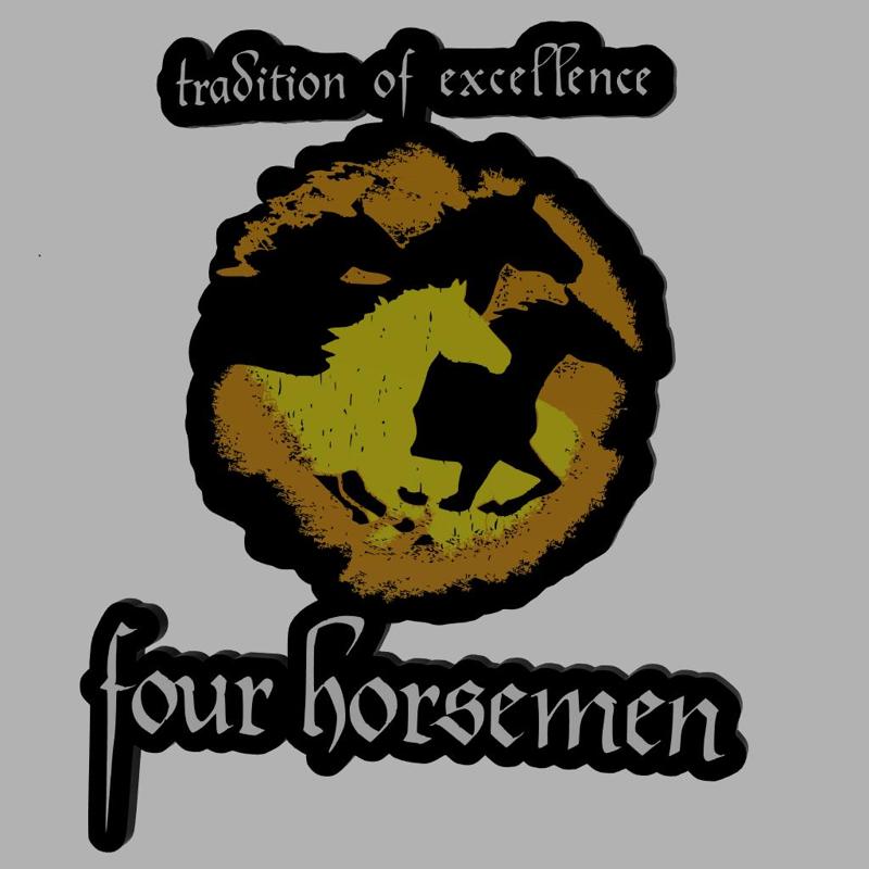 3D MULTICOLOR LOGO/SIGN - The Four Horseman (WCW)