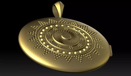 Fantasy Transforming Pendant 3D Printable Amulet Model