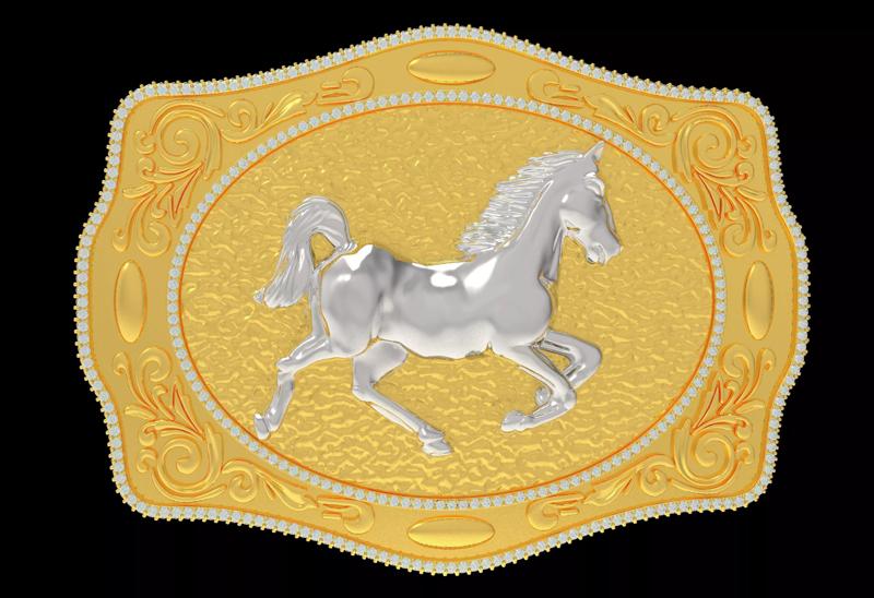 MYADDICTION  House Cowboy Belt Buckle