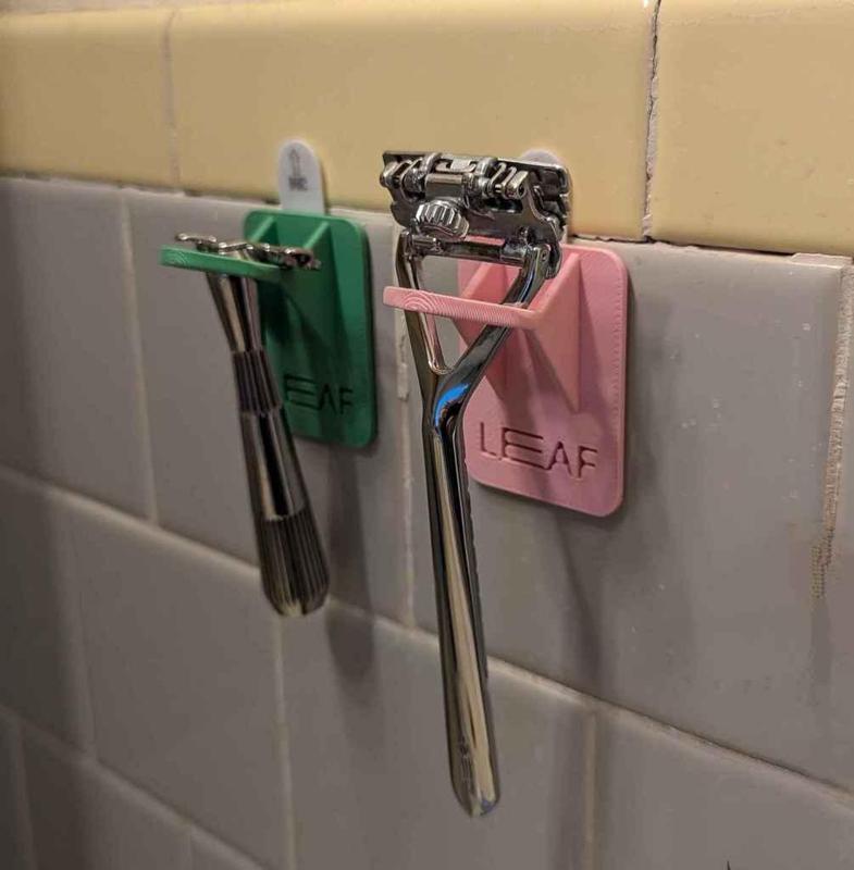 Leaf Razor Holder (Wall Mount)