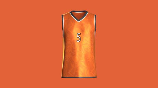 Basketball Jersey Player 05  | Marvelous / Clo3d / obj / fbx