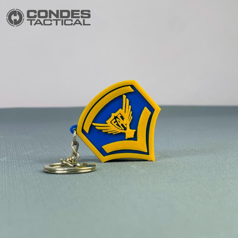 KEY RING (T4) TECHNICIAN FOURTH - COLOMBIAN AIR FORCE