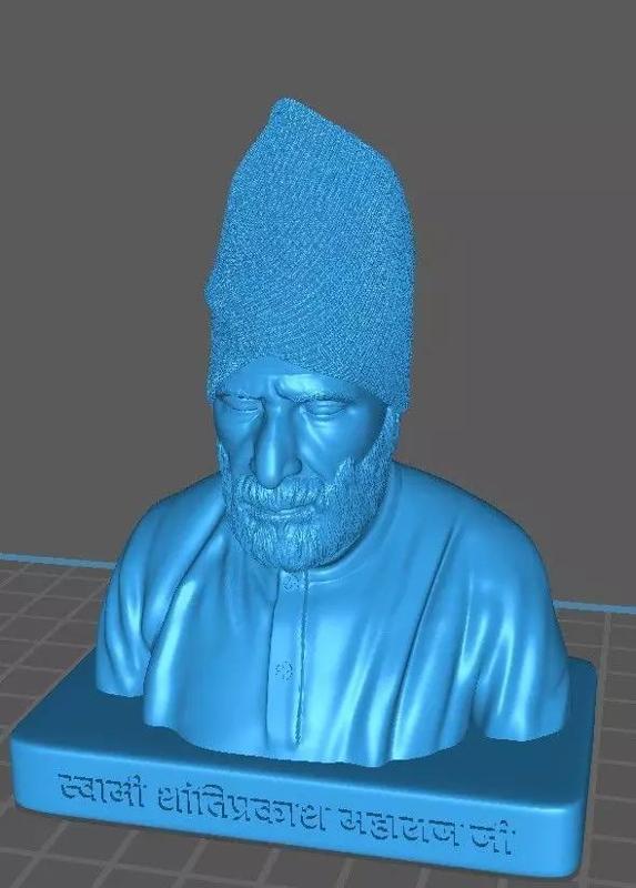 Maharaj bust of guru saheb gandhi