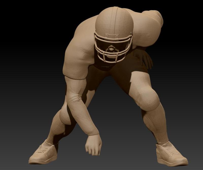 NFL - AMERICAN FOOTBALL DEFENSE FAN ART