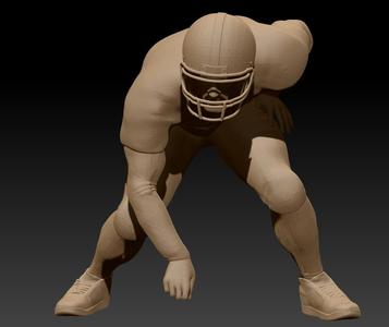 NFL - AMERICAN FOOTBALL DEFENSE FAN ART