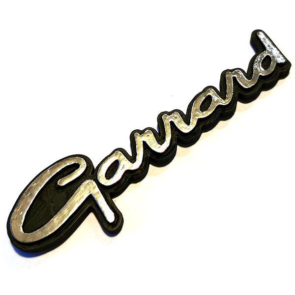 Garrard logo Turntable