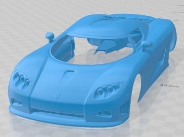 Koenigsegg CCX Printable Body Car
