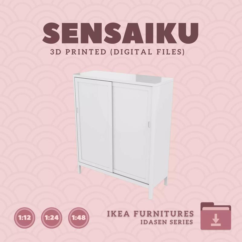 10 IDASEN Cabinet for Dollhouse - IKEA - 3D Print